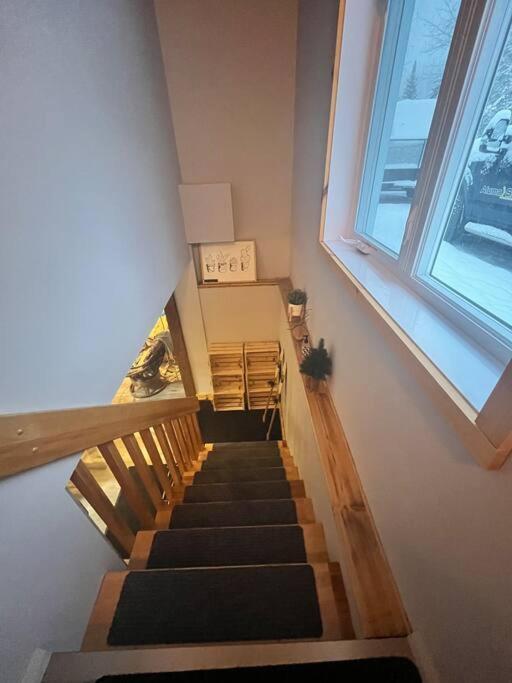 Appartement Mont Edouard, Hebergement Paisible A La Montagne LʼAnse-Saint-Jean Exteriör bild