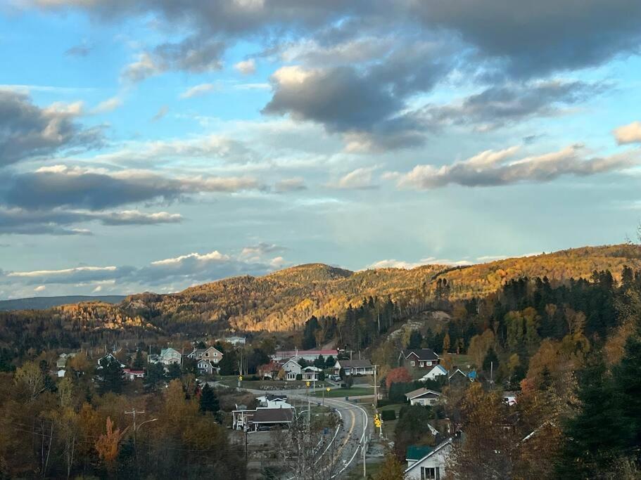 Appartement Mont Edouard, Hebergement Paisible A La Montagne LʼAnse-Saint-Jean Exteriör bild