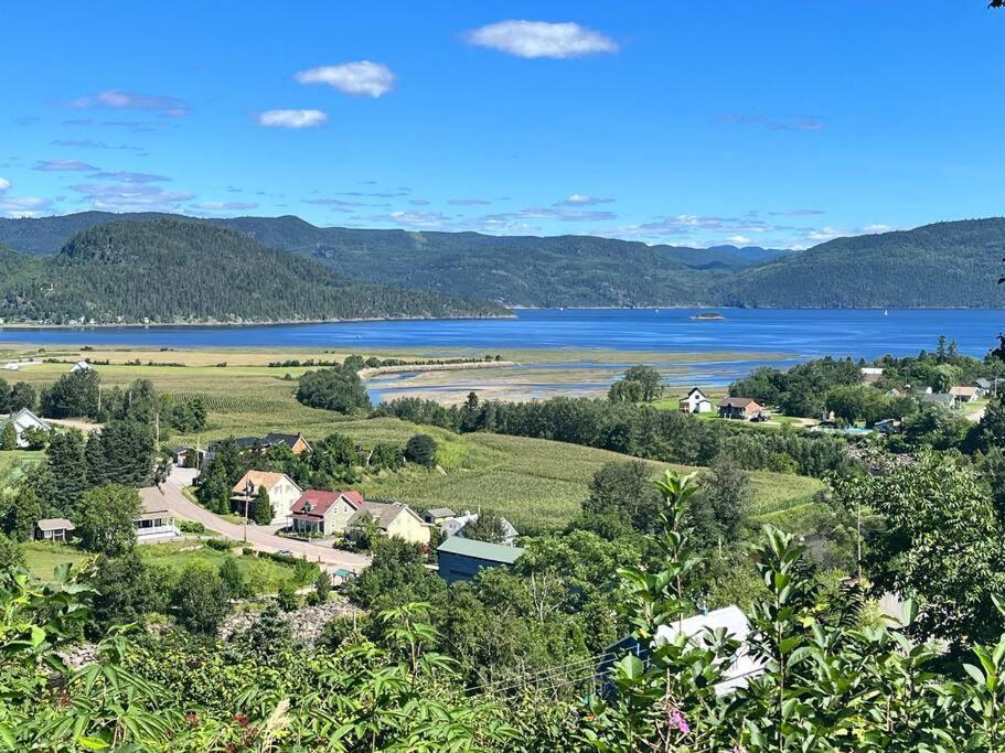 Appartement Mont Edouard, Hebergement Paisible A La Montagne LʼAnse-Saint-Jean Exteriör bild