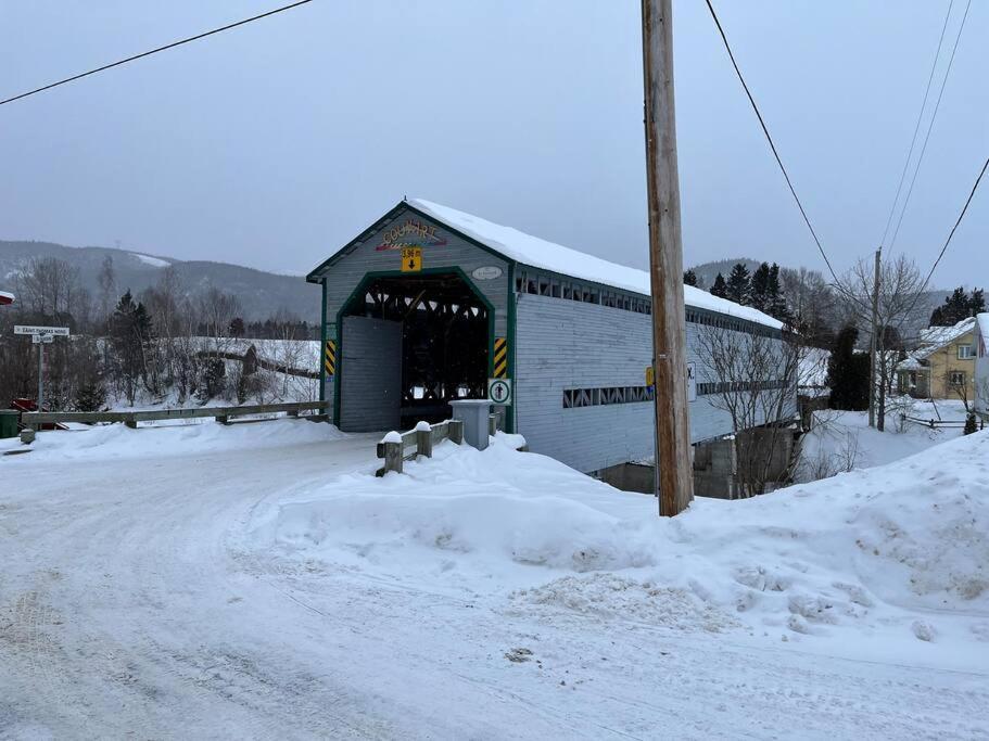 Appartement Mont Edouard, Hebergement Paisible A La Montagne LʼAnse-Saint-Jean Exteriör bild