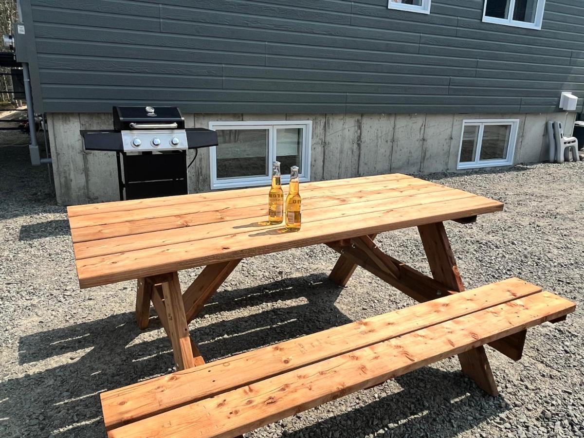 Appartement Mont Edouard, Hebergement Paisible A La Montagne LʼAnse-Saint-Jean Exteriör bild