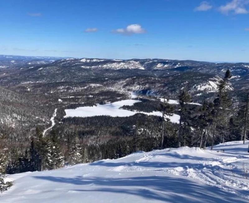 Appartement Mont Edouard, Hebergement Paisible A La Montagne LʼAnse-Saint-Jean Exteriör bild